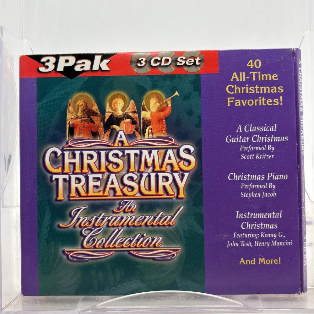 A Christmas Treasury An Instrumental Collection 3 CD Set 40 Songs 1130-18523-2
